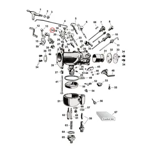 Samwel THROTTLE LEVER, INCL. SCREWS