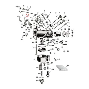 Samwel Throttle lever arm kit