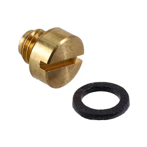 V-Twin Mfg Drain plug, Linkert float bowl