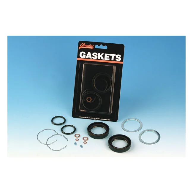James Gaskets Fork seal rebuild kit. 39mm fork tubes - 45387-87