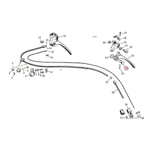 Samwel Bushing, handlebar brake lever
