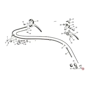 Samwel Clevis pin/washer/cotter pin kit