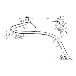 Samwel Washer, clevis pin