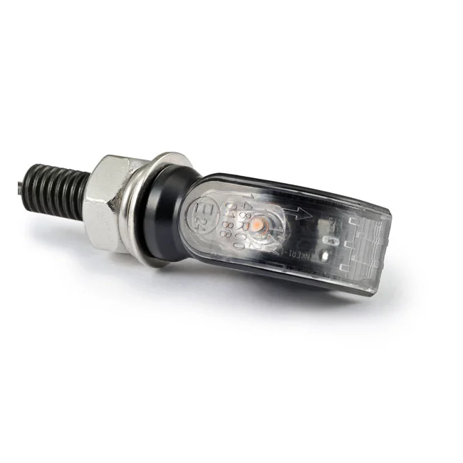 Daytona Mini 1 D-Light LED turn signals. Clear lens
