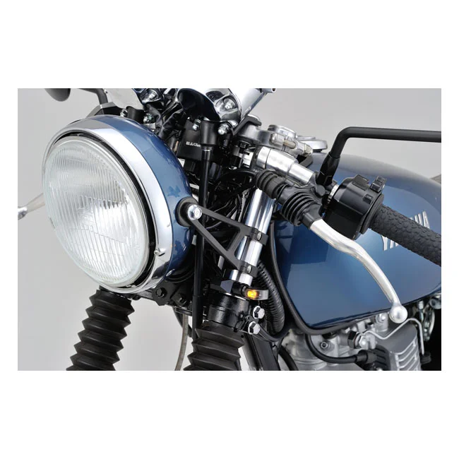Daytona Mini 1 D-Light LED turn signals. Clear lens