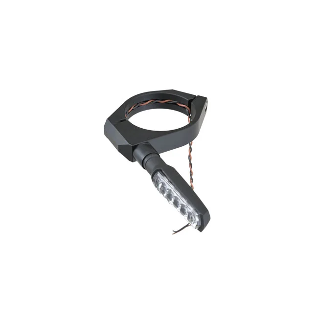 Daytona Fork clamp turn signal mount kit. 58mm
