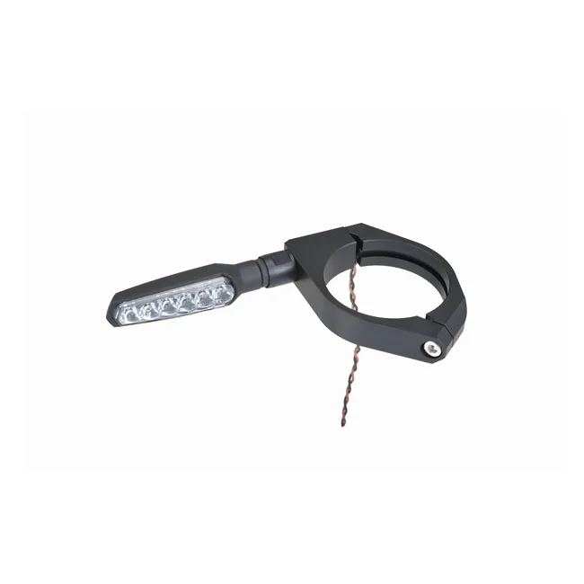 Daytona Fork clamp turn signal mount kit. 58mm