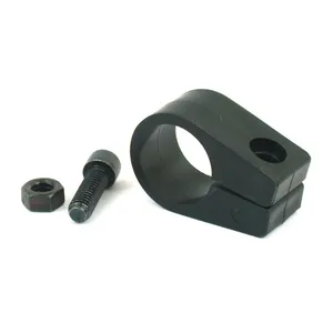 Jagg Jagg, universal oil cooler clamp. 1", black