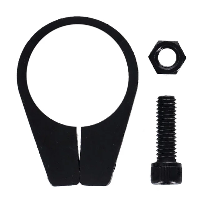 Jagg Universal oil cooler clamp. 1-1/2", black