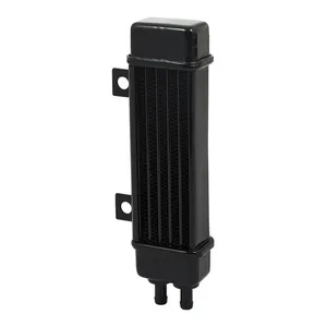 Jagg Jagg, oil cooler kit. Vertical mount, 6 row, Slimline