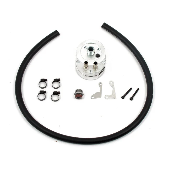 Jagg Oil cooler kit. Low mount - Horizontal - 10 row