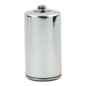 K&N K&N, spin-on oil filter top nut. Chrome