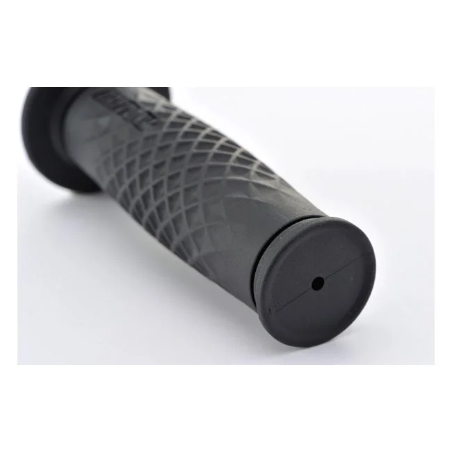 Daytona 1" Grippy Grip set. WAFFLE. Black