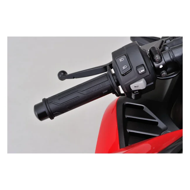 Daytona Handlebar grip spacer set. Black