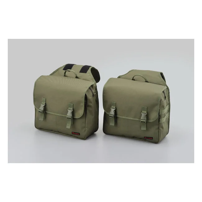 Daytona HenleyBegins throw-over saddlebag set. 30L. Khaki