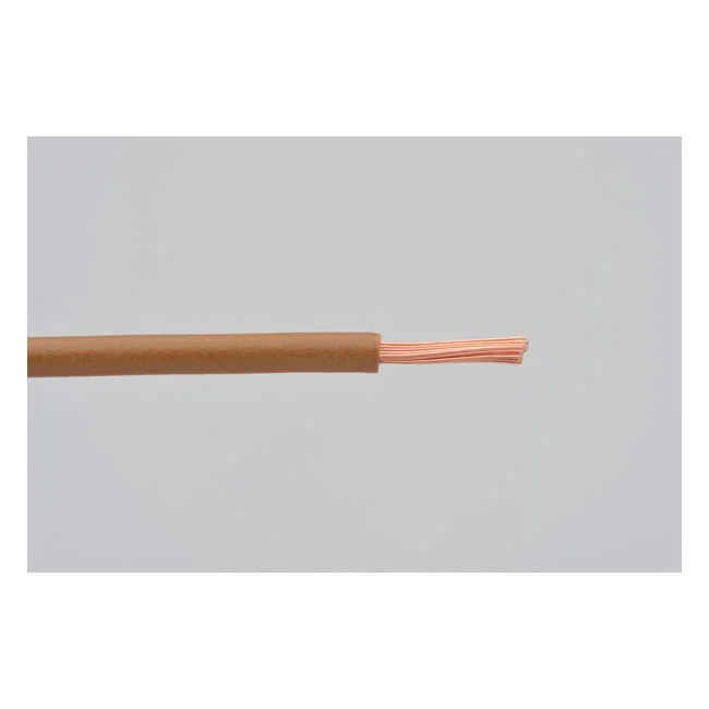 MCS Electrical wire. 2 meter 0.75sq. Brown - 970877