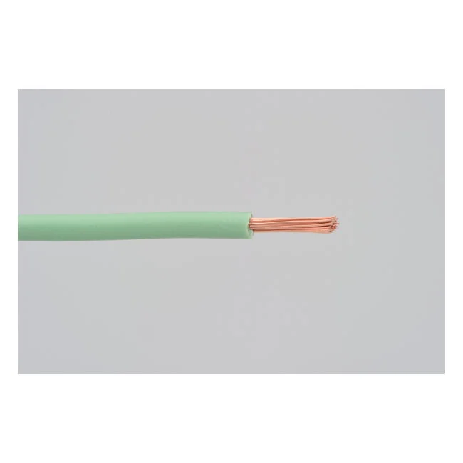 MCS Electrical wire. 2 meter 0.75sq. Light green - 970878