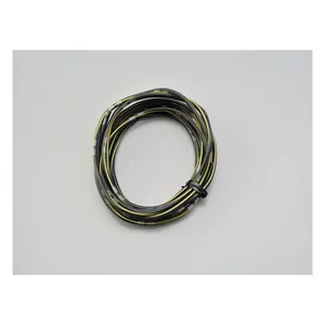 MCS Electrical wire. 2 meter 0.75sq. Black/yellow