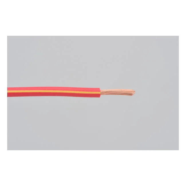MCS Electrical wire. 2 meter 0.75sq. Red/yellow - 970884