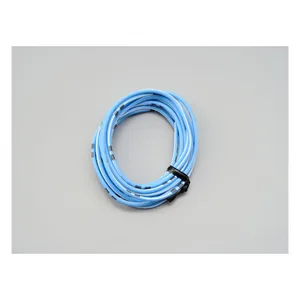 MCS Electrical wire. 2 meter 0.75sq. Light blue/white