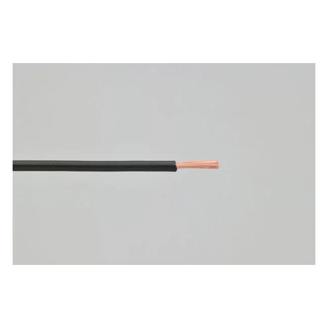 MCS Electrical wire. 1 meter 1.25 sq. mm. Black - 970892