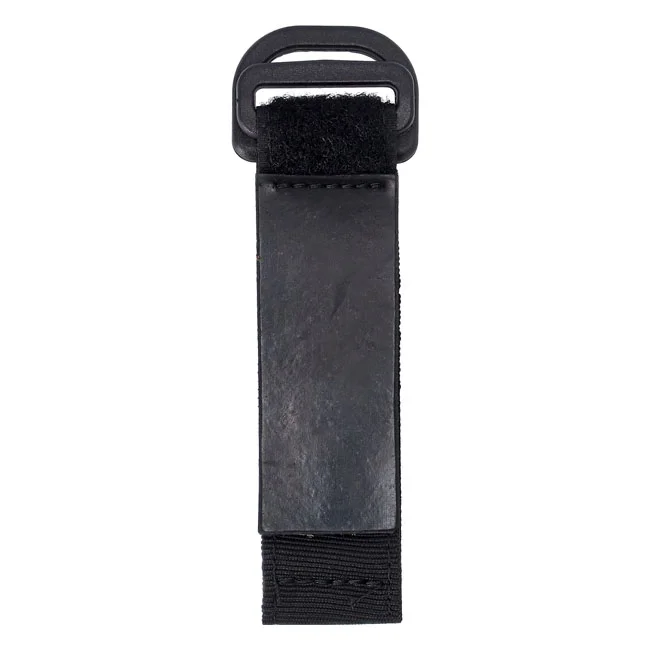 Longride 25mm hook & loop mount strap. Black