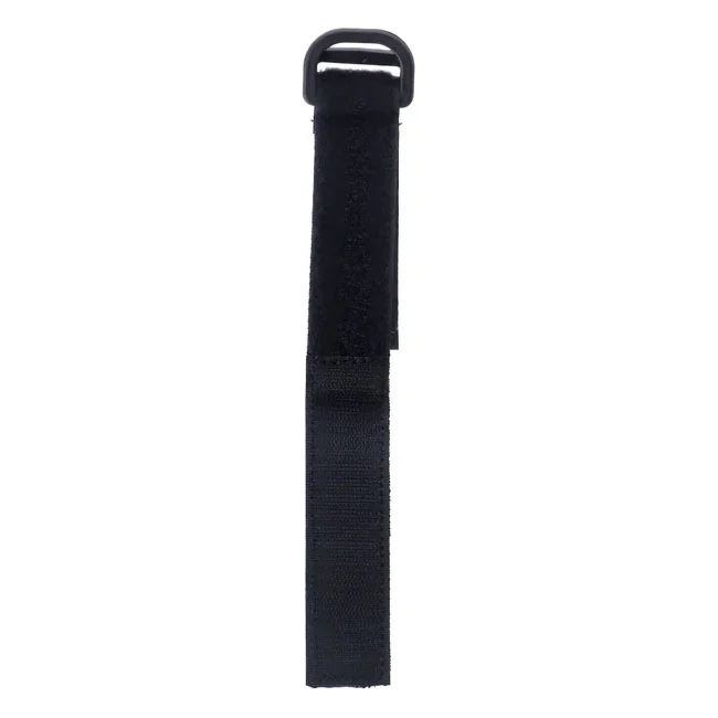 Longride 30mm hook & loop mount strap. Black