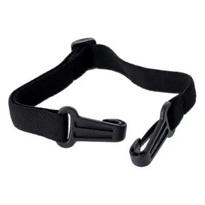 Longride Longride, flat bungee cord. Short. Black