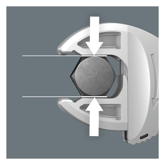Wera Adjustable wrench 16-19mm- 5/8"-3/4" Joker VDE L