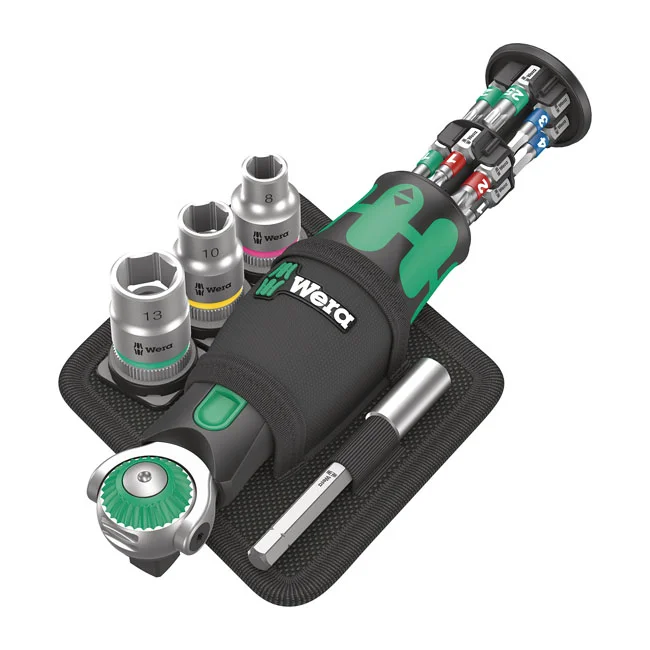 Wera Zyklop Pocket set 2 with Metric sockets
