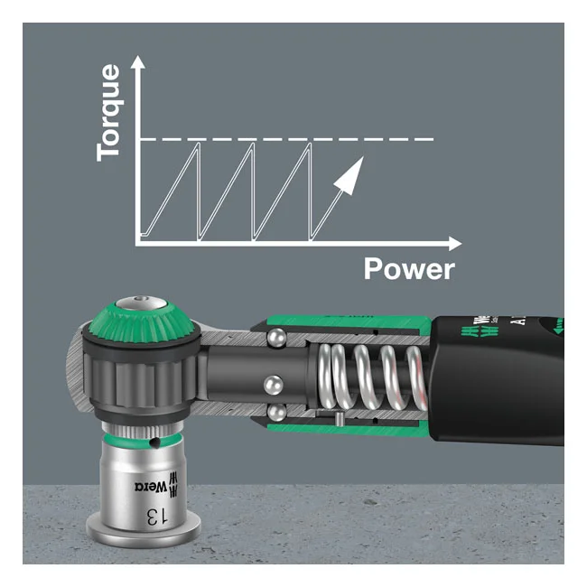 Wera Safe-Torque A1 adjustable torque wrench 1/4"