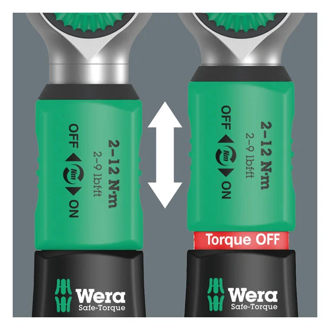 Wera Safe-Torque A1 adjustable torque wrench 1/4"