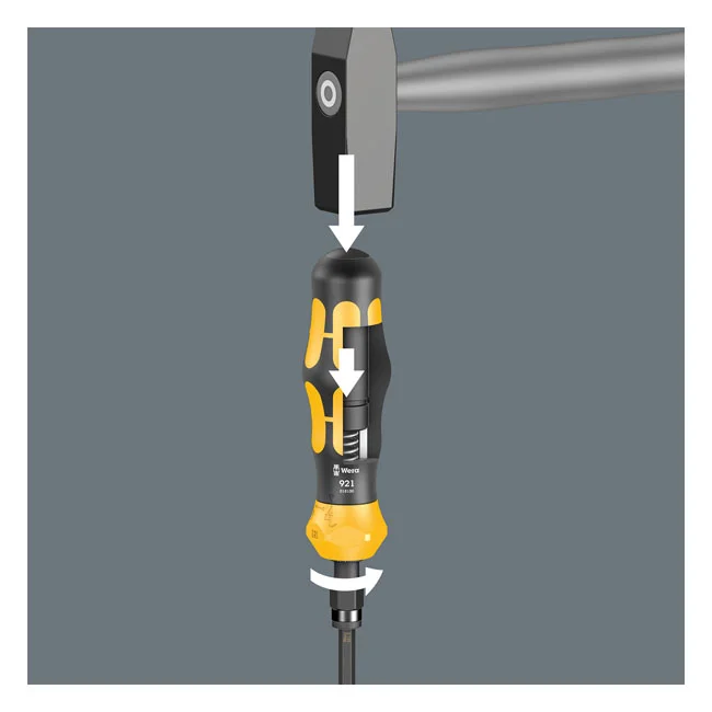Wera Kraftform impact screwdriver kit. Metric