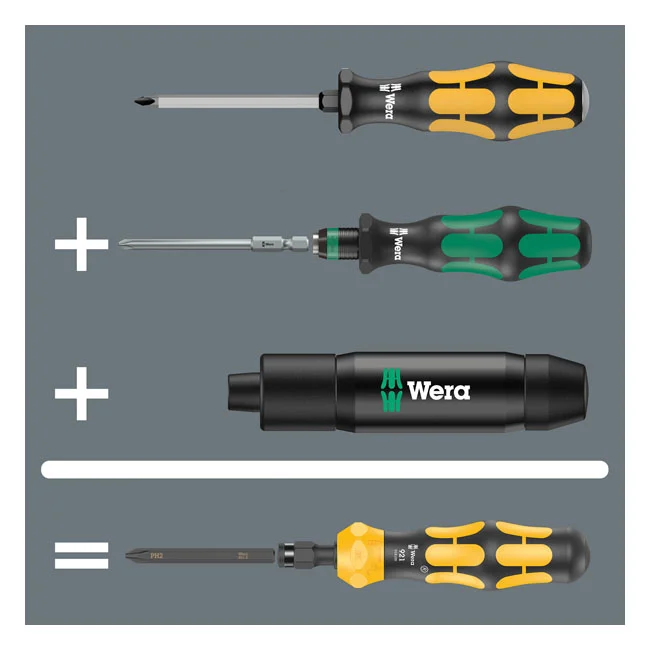 Wera Kraftform impact screwdriver kit. US