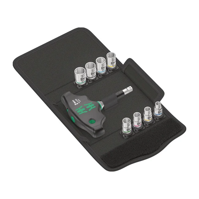 Wera Kraftform Kompact 400 RA. 1/4" drive. Metric sizes