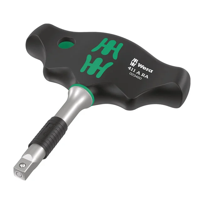 Wera Kraftform Kompact T-handle ratchet 1/4"