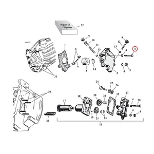 Samwel Hex bolt, oil pump