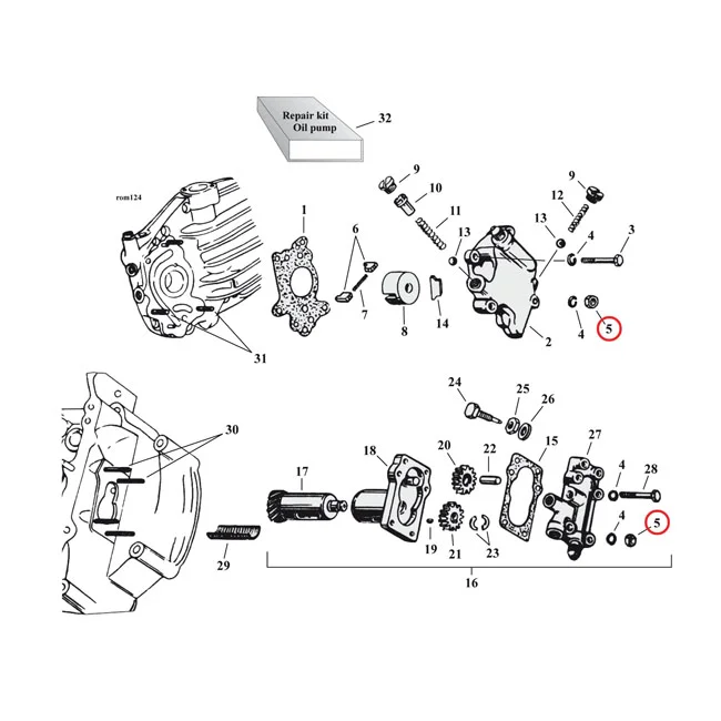 MCS Nut, 1/4-24 x 5/32 x 7/16 hex - 7691W