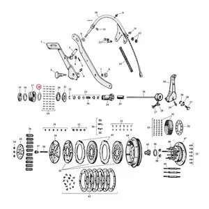 Samwel Thrust washer, clutch gear bearing