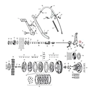 Samwel Spring washer, clutch release lever