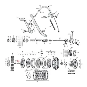 Samwel Adj. Screw, clutch pushrod