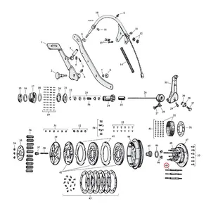 MCS Stud, clutch hub (long)