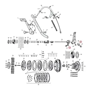 Samwel Lockwasher, clutch release lever