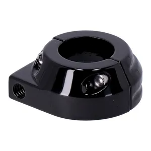 MCS Custom throttle clamp, single cable. Black