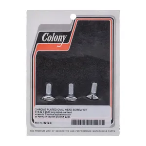 Colony Colony, shifter guide bolt screw kit. Chrome