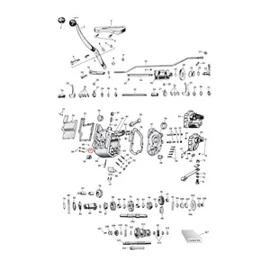 Samwel Tripper bolt, transmission. Black