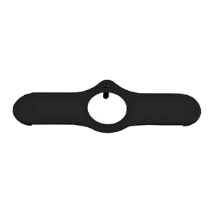 Samwel Lockplate, inline Springer fork stem nut. Black