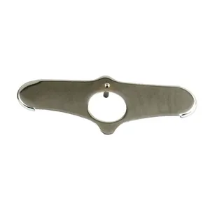 Samwel Lockplate, negative offset Springer fork stem nut. Chrome