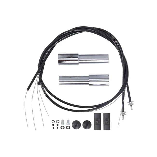 V-Twin Mfg Springer throttle grip & ign. advance kit