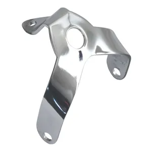 Samwel Springer headlamp bracket. Chrome